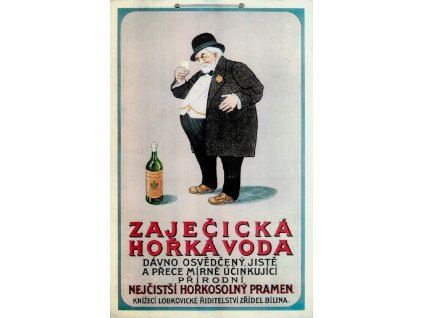 770 plechova retro cedule zajecicka horka voda