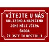VÍTEJTE