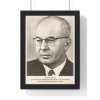 Obraz prezidenta Gustáva Husáka, var. 2 - retro dárek
