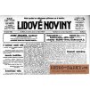 Noviny ze dne narození - Lidové noviny