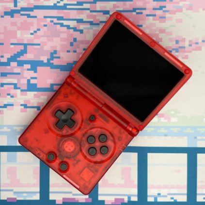 retro gamer cz anbernic rg35xxsp cervena