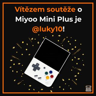 Děkuji všem, kdo se zapojili a gratuluji @luky10! 👾👏 #miyoominiplus #retrogamercz #retrogaming #soutez