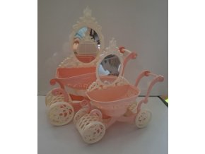 Mini kočárek se zrcadlem