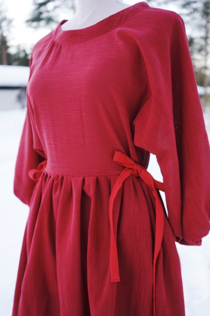 ala 50s red dress