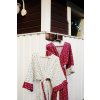 Soft kimono / wine red