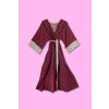 Soft kimono / wine red