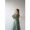 Tie up dress / matcha