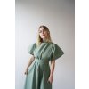 Tie up dress / matcha