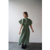 Tie up dress / matcha
