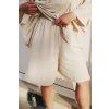 Nazaré babydoll top / beige