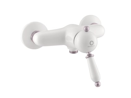 labe retro sprchová baterie bílá chrom L581BC