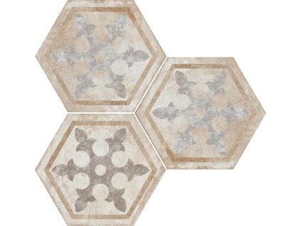 1696601924 cs piastrella gres ceramica fioranese heritage exagona deco texture 1