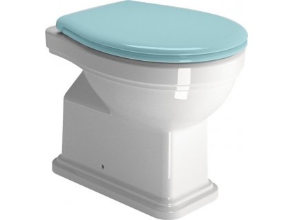 CLASSIC retro WC mísa stojící, 37x54cm, spodní odpad, bílá ExtraGlaze 871011