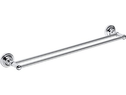 Bemeta Retro dvojitý držák ručníků vedle sebe 600mm chrom 144304052