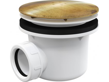 Alcaplast Sifon vaničkový bronz-antic, kov A49ANTIC