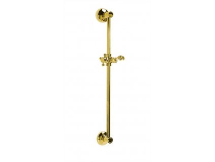 ANTEA sprchová tyč, posuvný držiak, 670 mm, zlatá SAL0035