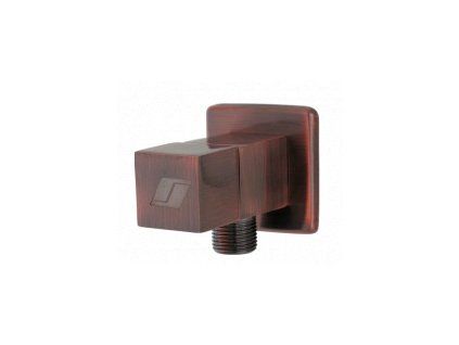 Corner valve 3/8 x 1/2 square, copper 1475M