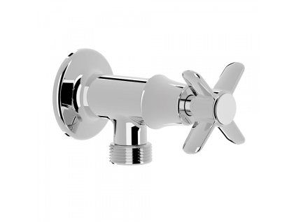 Tres Clasic washing machine tap chrome 24250001