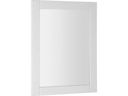 FAVOLO zrkadlo v ráme 60x80cm, biela mat FV060