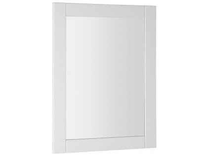 FAVOLO retro zrcadlo v rámu 70x90cm, bílá mat FV090