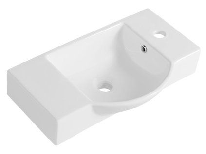 LITOS ceramic washbasin 55x32cm, white 4077