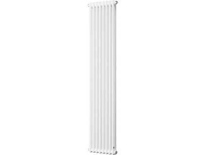 Olsen Spa Kúpeľňový radiátor TUBUS 2 biely - farba radiátora - biela, rozmery radiátora - 212 × 1500 mm, výkon 449 W, typ pripojenia - bočné RADTUB21500435