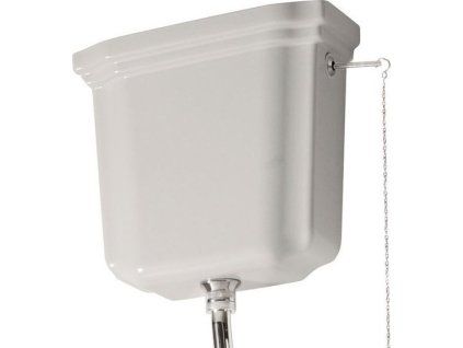 WALDORF high cistern, white 418001