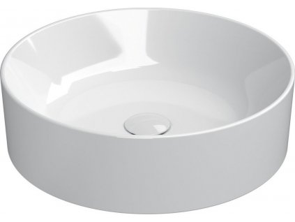 KUBE X keramické umývadlo na dosku, priemer 45cm, biela ExtraGlaze 942711