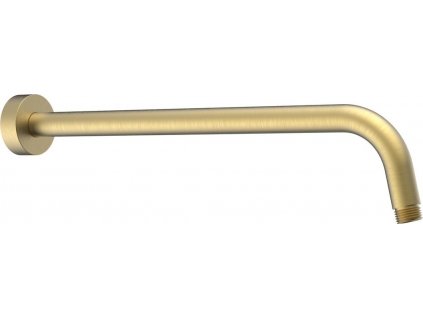 Retro sprchové ramínko kulaté, 400mm, zlato mat BR519