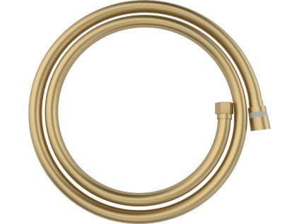 SOFTFLEX plain plastic shower hose, 150cm, gold matt 1208-19