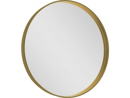 NOTION okrúhle zrkadlo v ráme ø 60cm, zlato mat NT600G