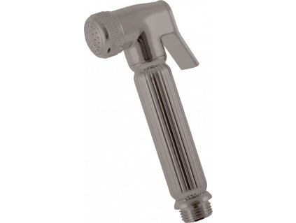 Slezák Rav Retro ruční sprcha k bidetové baterii se stop ventilem - metal grey lesklá (Varianta Ruční sprcha k bidetové baterii se stop ventilem - metal grey lesklá, Barva: METAL GREY - lesklá)