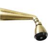 Wall mounted shower with swivel joint, bronze 9046