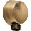 Shower outlet, 50mm diameter, bronze 9816