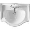 RETRO ceramic washbasin 69x52cm, white 104601