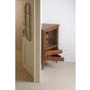 RETRO corner cabinet 60x120x47cm, beech, left 1701