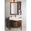 RETRO mirror cabinet 25x115x20cm, right, beech 1681