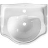 RETRO ceramic washbasin 56x46,5cm, white 104501