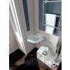 RETRO ceramic corner washbasin, 57,5x58cm, white 103201