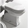 RETRO WC combi bowl 38,5x72cm, rear waste, white 101301