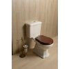 RETRO WC combi bowl 38,5x72cm, rear waste, white 101301