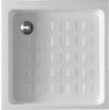 RETRO ceramic shower tray, square 90x90x20cm, white 133801