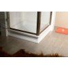 RETRO ceramic shower tray, square 90x90x20cm, white 133801