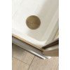 RETRO ceramic shower tray, square 90x90x20cm, white 133801