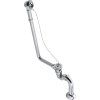 CHARLESTON bath set for external installation, chain, incl. siphon, chrome 71687