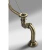 CHARLESTON bath set for external installation, chain, incl. siphon, bronze 71688