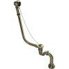 RETRO bath set for external installation, chain, incl. siphon, bronze 71690