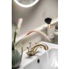 ANTEA basin mixer with spout, bronze 3176