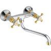 ANTEA wall-mounted mixer, chrome/gold 3062