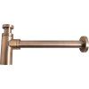 SLEZÁK RAV Sifon umyvadlový 5/4", Stará mosaz (Bronz) MD0232SM